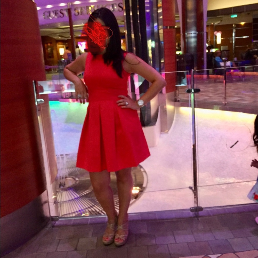 Bright Red - Ralph Lauren Dress